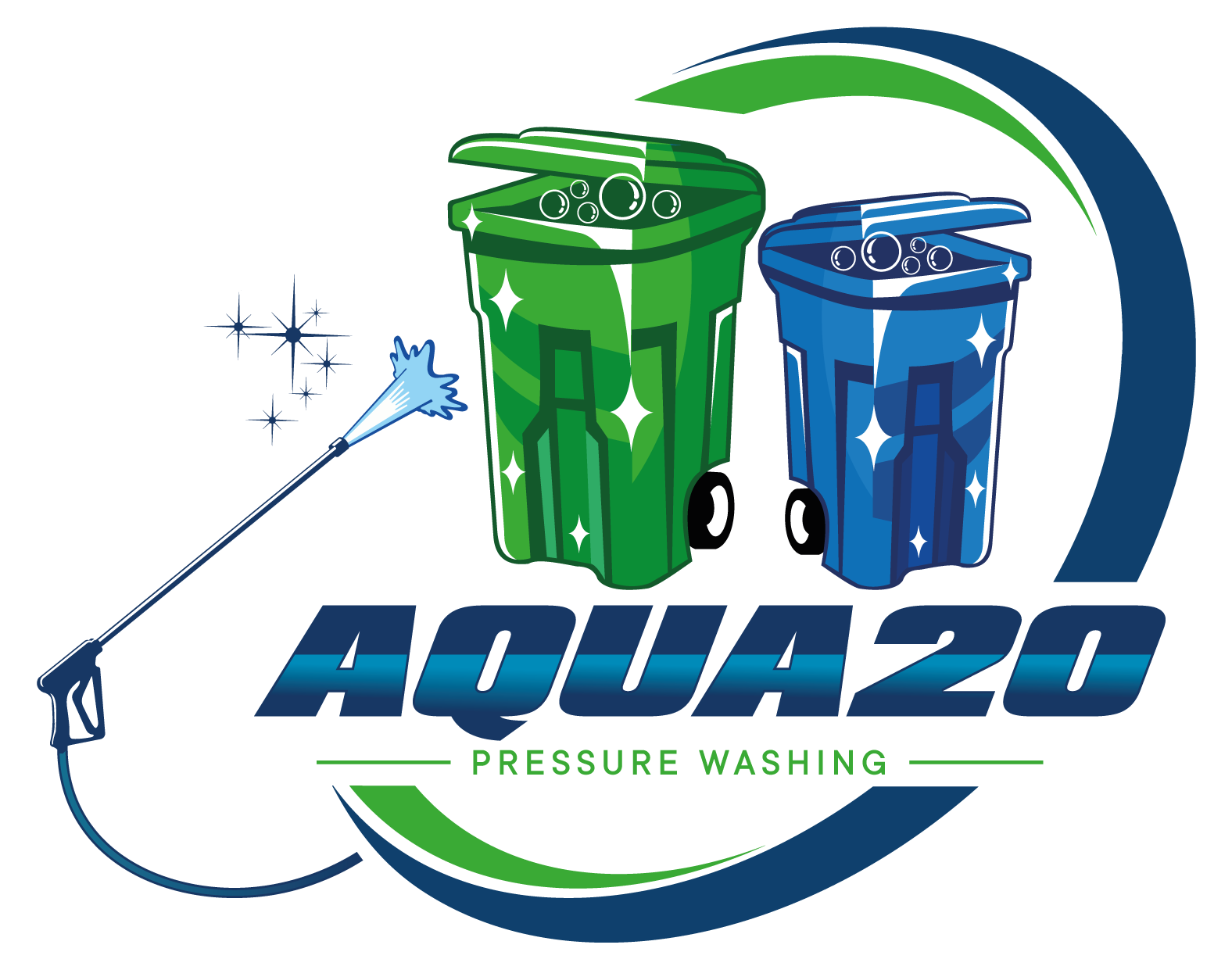 Aqua2o Trash Bin Cleaning